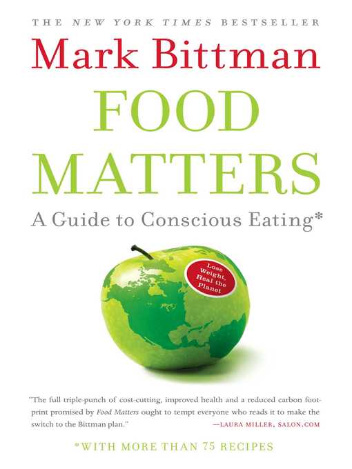 Title details for Food Matters by Mark Bittman - Wait list